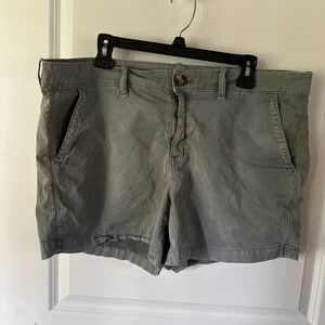 Ladies 18 American Eagle Outfitters Flat Front super stretch Shorts